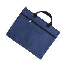 Zippered Document Bag, Waterproof Business Storage Case, Briefcase for Travel and Office, Multifunctional Storage Pouch