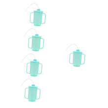 'Pack of 5 Cups with Lid Simple, Slim, Modern, LeakProof Drinking Cups for Adults Seniors, Exclusive for Elderly.'