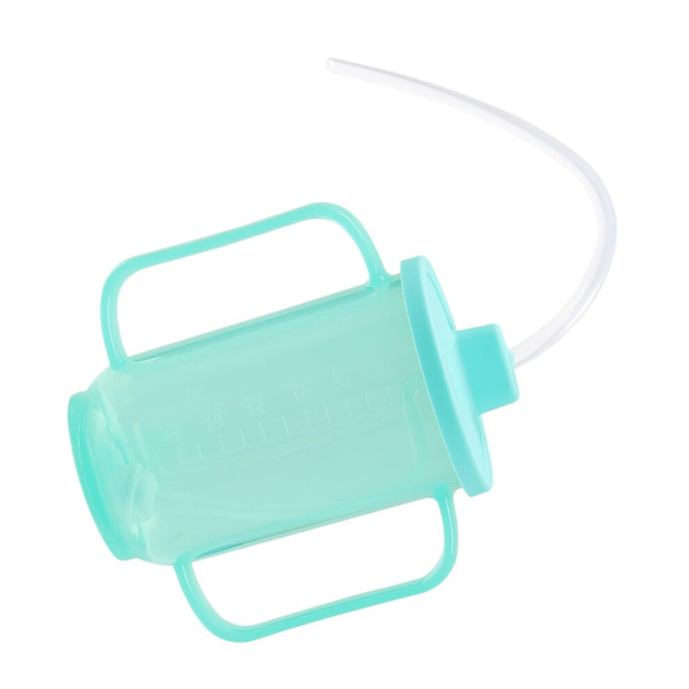 Leakproof cup with straw for liquid nutrition for disabled patients, feeding cup for elderly care