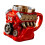 Retro Engine Design Coffee Mugs Durable Resin Nonrust Steel-6 1