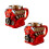 Nonrust Steel Lined Resin Mugs Retro Engine Shape Large-6 3