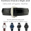 21mm Agate Crocodile Leather Strap for Omega Seamaster Speedmaster 2