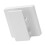 Bathroom Storage Organizer with WallFriendly No Drill Toothpaste Holder White Rack for Renters 1