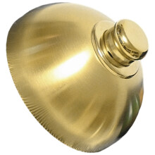Tragbarer, rostfreier Stahl, 15 cm,-Goldkuppel