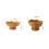 Multifunctionele fruit-groentehouder Getextureerd geweven-S 4