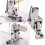 Adjustable Height Steel Metal Flatbed Roller-rubber wheel 3
