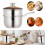 Stainless Steel Fish Steamer Cookware with Handle Steaming-18cm 3