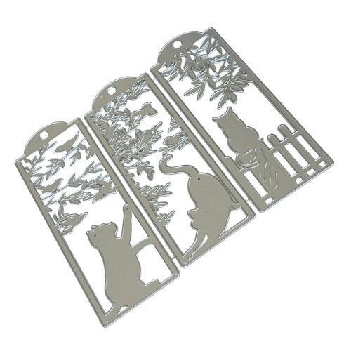 Window Kitten koolstofstaal gestanst stencils voor scrapbooking