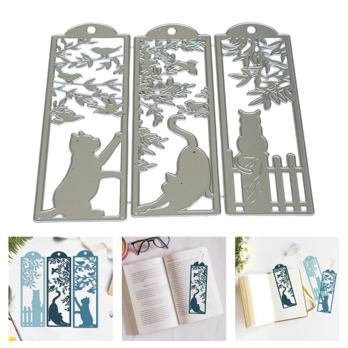 Venster Kitten koolstofstaal gestanst scrapbooking embossing 1