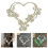 Bloem hart koolstofstaal gestanst embossing stansmessen stencils 2