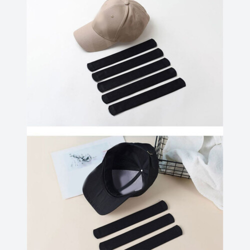 50Pcs Adhesive Hat Sweat Absorbing Pad Disposable Hat-Black 2