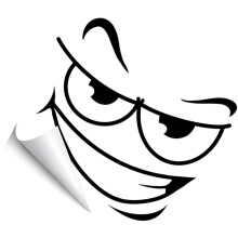 Funny Decal For Toilet Tanks Wall Adhesive PVC-SCQ2201 3