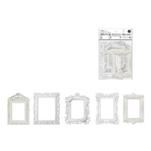 Scrapbook Paper, Embossed Retro Frame Collage Card, Romantic Encounter Series, 4 Types