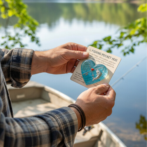Jetons d'encouragement miniatures pour pêcheurs, breloque en 1