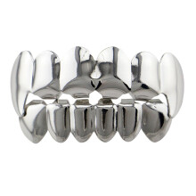 GoldPlated Grillz 18K Plated Gold 6 Teeth Bottom Grills