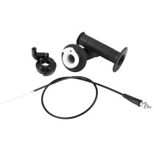 Motocross ATV Accessories Twist Throttle Cable Durable Throttle Handle Easy To Install Universal Fit Anti Corrosion Ergonomic Design Adjustable