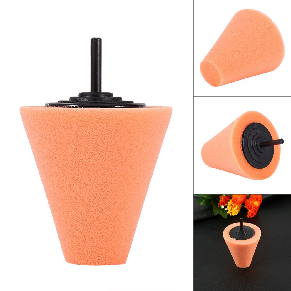 Polishing Tool For Electric Drill, Durable Build Easy Storage Practical Design Reusable Foam Pads For Multi-Density Options Mirror-Like Shine Durable 9190834204512