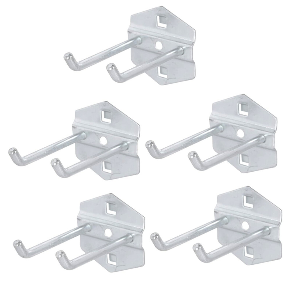 Metal Pegboard Hooks For Garage Organization, Space-Saving Design Heavy Duty Tool Storage Solution, Pegboard Hanging Hooks With Industrial Strength Ho 9399812456459