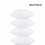 Polyester Fillings Square Decorative Pillows, Machine Washable, Vacuum Packaging (White) 2