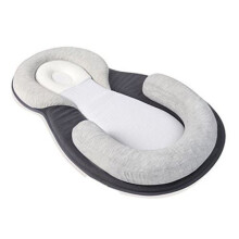 Safe Reliable Baby Lounger Pillow, Anti-Roll Nursing Tummy Time Features, Soft Breathable Memory Foam for Newborns (0-12 Months), Handmade Quality and