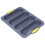 Silicone-Baguette-Form mit 4 Rippen, Hellgrau, 33,4x23,5 cm 8