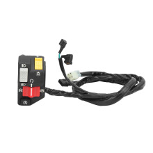 Conjunto de interruptor de manillar para Honda TRX450ER 2006-2012, interruptor de arranque y parada del motor con función de encendido y apagado de