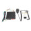 Amplifier Police Siren Loudspeaker Emergency System, Black Plastic Square Speaker Multi-function Alarm System With Wired Handheld Microphone For Car 1