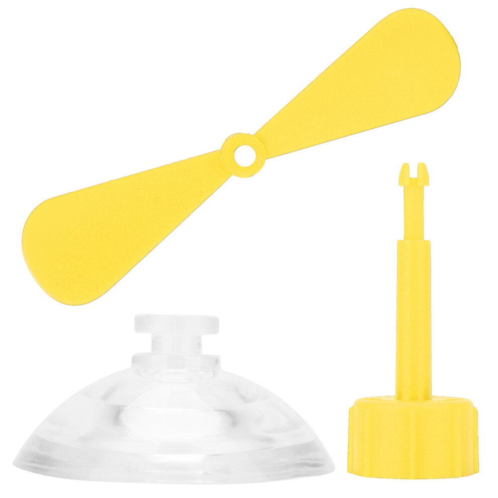 Decorative Helmet Propeller, Premium Durability Wind-Spinning Accessory For Motorcycle Helmets, Professional And Practical Suction Cup Mount Design 9437117555658