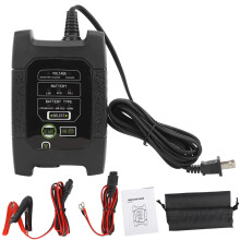 Battery Charger Maintainer Fully Automatic Smart Charger Intelligent Trickle Charger With Battery Diagnose And Repair For Car Motorcycle Boat Lawn