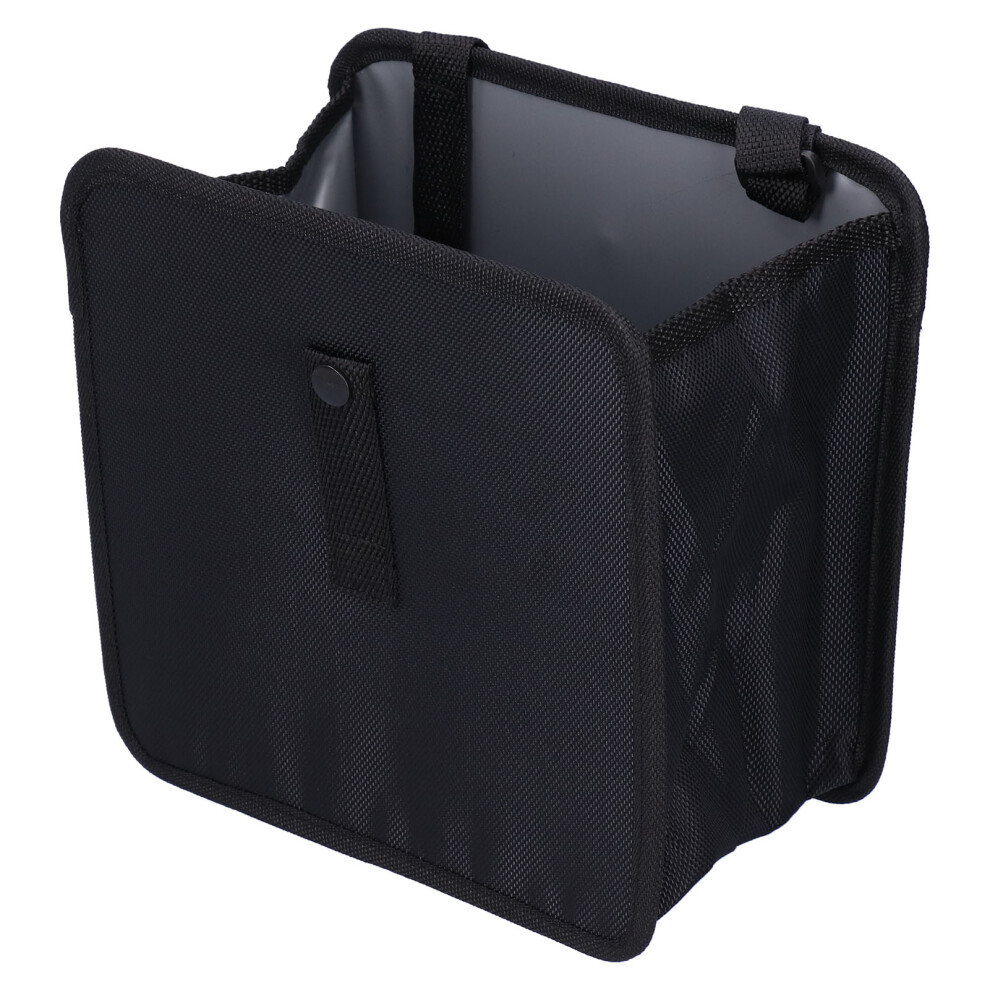 Travel Trash Can With Foldable Design, Leak Proof Car Garbage Bag Large Cap Organizer Dur Fabric Adj Strap Port Hanging Storage Bag For Vehicle Use 9190834421582