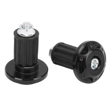 Plugue de guidão fácil de instalar para motocicletas, encaixe universal e proteção eficaz com liga de alumínio usinada em CNC resistente à