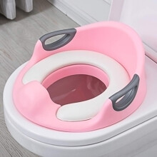 Travel Potties, Soft Pu Cushion For Comfort, Safe Handles For Stability, Ergonomically Designed For Boys And Girls, Easy To Clean, Compact And Practic