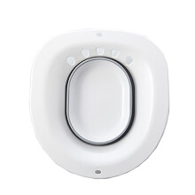 Folding Seat with Conditioner, Seating Bath for Hemorrhoids and Postnatal Care, Sitting Bath for Soothing and Cleaning Vagina, Size