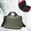 First Aid Bag Emergency Kit Case Portable With Handle Empty Storage Trauma Bag For Workplace Green 4