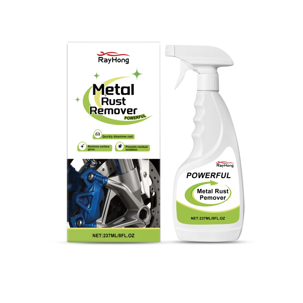 (237Ml) Car Rust Removal Spray Quickly Dissolves Rust, Brightens And Prevents Oxidation, Suitable For Multi-Material Metal Protection 6900054936710