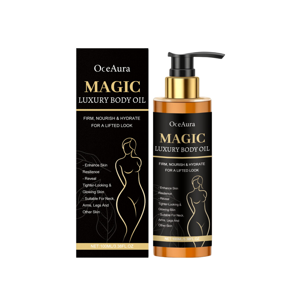 (100ml) OCEAURA Body Essence Oil, a gentle and moisturizing body oil for daily application and massage.
