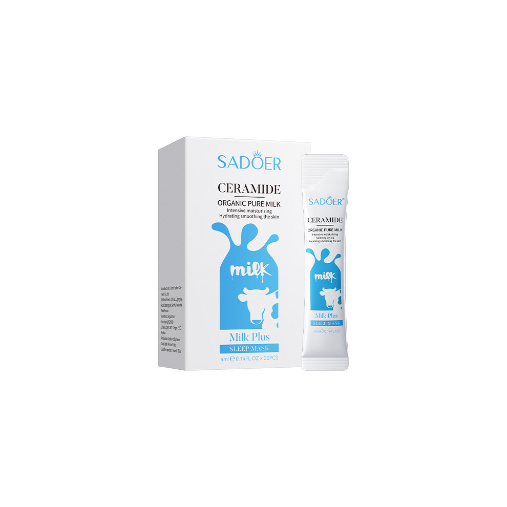 (Facial mask 4mlÃ20pcs) Sleeping Mask SADOER Rejuvenating and Moisturizing Mask