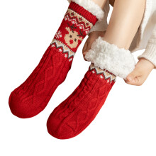Urlaubs-Thermosocken für die Sicherheit zu Hause,-Rot