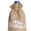Natural Drawstring Bag Lightweighted Bottle-natural linen color 3