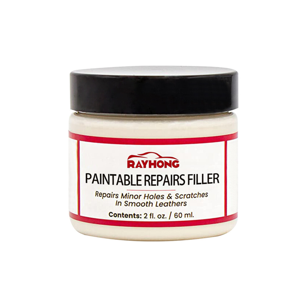 (60Ml) Leather Filling Paste, Car Seat Scratch Repair, Sofa Leather Damage Repair Repair Paste 6900054936802