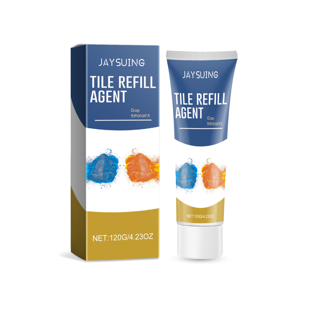 (120G) Jaysuing Tile Grouting Agent For Home Kitchen And Bathroom Floor Tiles Waterproof And Mildew-Proof Grouting Agent 6900054936994