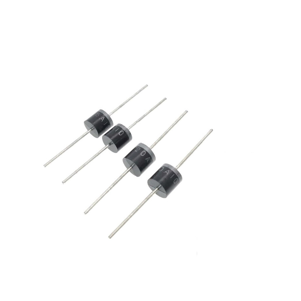 10 Pieces 10A10 6A10 20A10 R6 Dip 6A 10A 20A 1000V Electrical Axial Rectifier Diode (10A10) 9412369876393