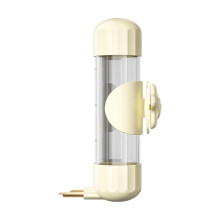 Bird Water Bottle 200ml Transparent Water Dispenser For Parrots White Parrot Drinking Bottle