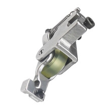 Adjustable Height Steel Metal Flatbed Roller-rubber wheel