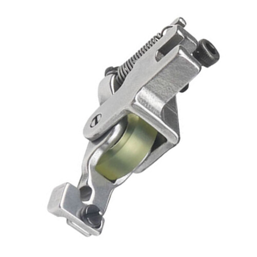 Adjustable Height Steel Metal Flatbed Roller-rubber wheel