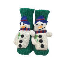 Thermo-Wintersocken mit 3D-Muster, rutschfester Griff,-M
