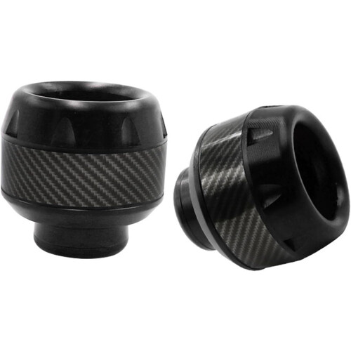 MotorcycleCNC Frame Sliders Crash Pad ExplosionProof Front Fork Engine Slider Black 2