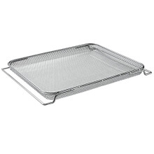 Air Fryer Rack Nonstick Mesh Tray with Chrome Plated Finish for Oven Baking and Pastry Cooling