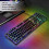 Teclado mecánico con cable de 104 teclas, iluminación multicolor 9