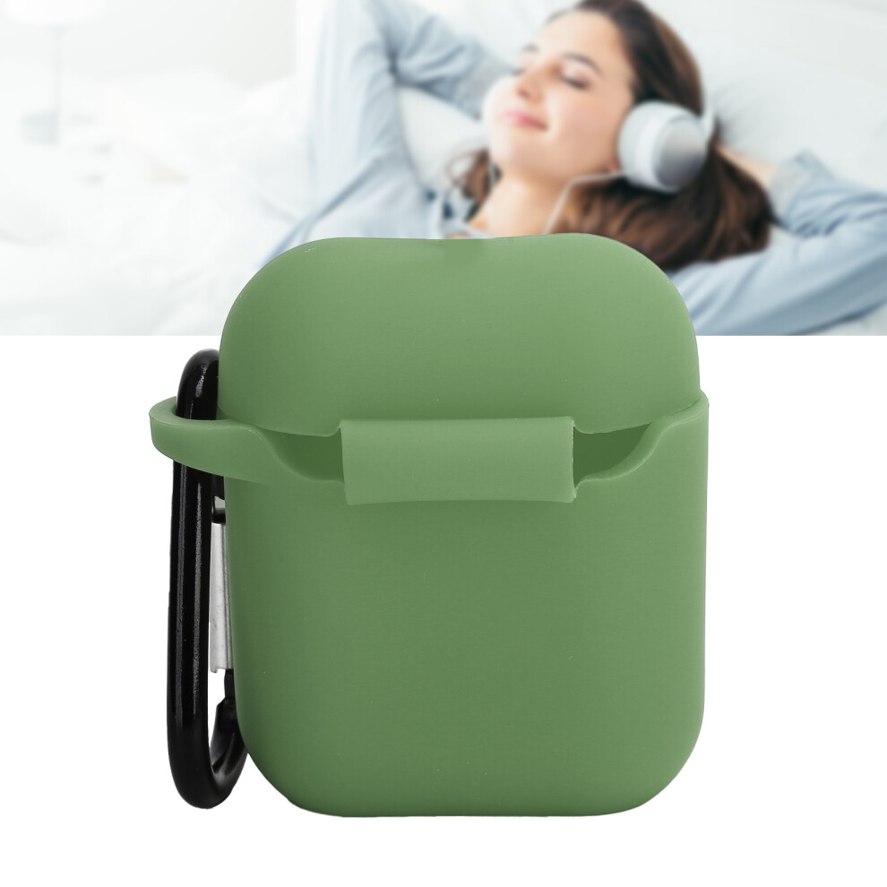 Silicone Earbud Cover Case For Ios Earbuds 1/2 Â Green 4901382485224